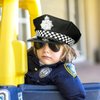 TUSAUW 6Pcs Kids Police Accessories Toy Police Badge Police Handcuffs Walkie-Talkie Sunglasses Police Pretend Play Toy Set Roleplay Cosplay Porps for Theme Party