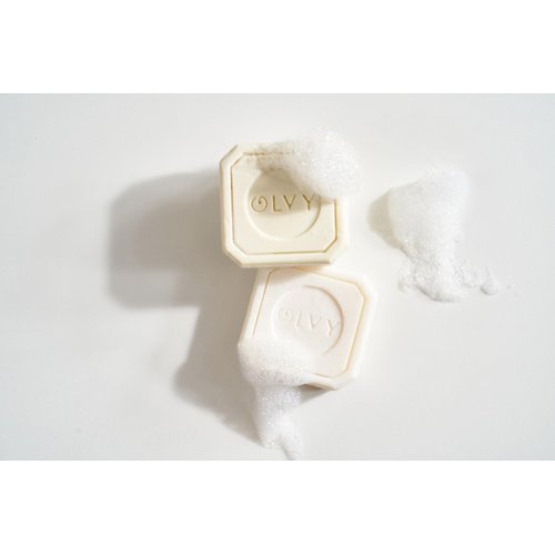 Olvy Original Olive Oil Bar Soap, 3.5 oz, Moisturizing for Dry & Sensitive Skin, Vegan, Natural Inspired by Traditional Palestenian Soap Original Olive Oil (Unscented)