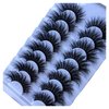 GMAGICTOBO False Eyelashes Fluffy Wispy False Lashes Dramatic Faux 3D Mink Lashes Thick Volume Long Soft Strip Eye Lashes Pack 8 Pairs