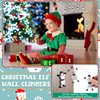 Hanaive 72 Pcs Christmas Sticky Wall Toys Valentine's Day Party Favors Stretchy Elf Climbing Toys Bulk Birthday Party Favors Climbing Sticky Man for Party, Loot or Prize, Stocking Fillers (Snowman)