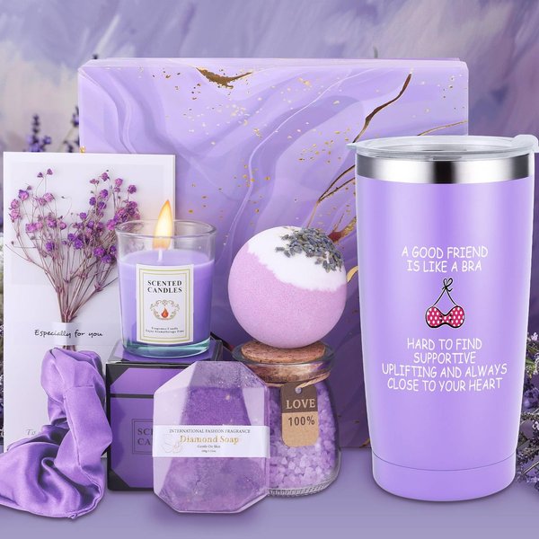 Women Spa Gift Basket Birthday Box Set Female Friend Coworker Friendship Themed Show Christmas Xmas Ideas Secret Santa Close Soul Work Bestie Best Cool Cute Unique Funny Gag Weird Personalized Special