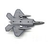ZEZEFUFU 1:100 US F22 Raptor Stealth Fighter Model Fighter Attack Plane Military Model with Display Stand