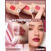 Caedelfly Matte Liquid Lipstick Waterproof for Women,Highly Pigmented Color Lip Stain Tint Longwear Non-Stick Cup Lip Gloss, Up to 16H Wear Superstay Vinyl Lip Stick Red Lipcolor Makeup,Pink-03