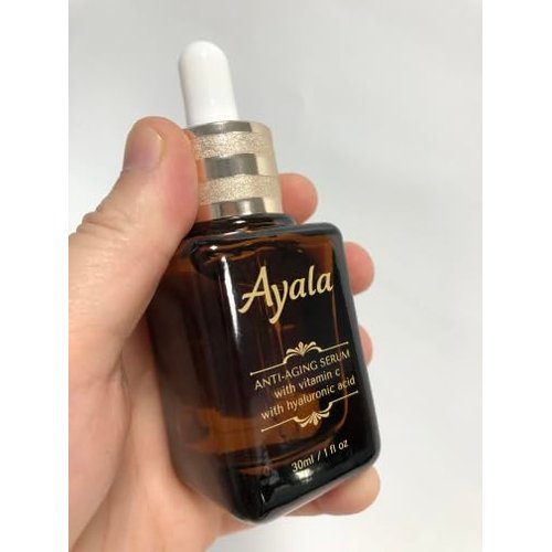 Anti aging serum with vitamin C with hyaluronic acid
