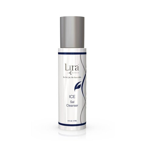 Lira Clinical ICE Sal Cleanser - 6 fl oz Cooling Face Wash for Oily Skin &amp; Acne-Prone Skin- with ...