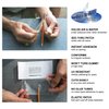 TEAR-AID Fabric Repair Kit, Type A Clear Patch for Canvas, Fiberglass, Leather, Polyester, Nylon & More, 3in x 5ft Roll, Single Pack