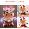 Electric Dancing Cow Musical Cow Baby Toy Cow Toy Musical Cow Dancing Toy Musical Cow Dancing Baby Toy Musical Toys Baby Music Toy Kid Toy Electric Toy Plastic Child The Swing Calf