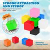 ROMDS 64 PCS Magnetic Blocks Toddler Toys Sensory Toys Magnetic Building Blocks Toys for Toddlers 3 4 5 6 7 8+ Years Old Boys Girls