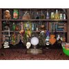 Mad Scientist Laboratory Backdrop for Kids Halloween Magic School Background Spooktakular Creepy Skull Poison Apothecary Witch Kitchen Hallowmas Baby Shower Party Decorations Banner (7X5FT(82x59inch))