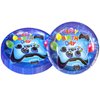 Hqyybf Video Game Birthday Party Supplies, 20 Plates and 20 Napkins, Video Game Theme Birthday Party Decorations for Boy Kids