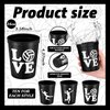 Zhehao 30 Pcs Sport Ball Plastic Cups Hockey Football Basketball Plastic Cups Bulk Reusable Drink Cups 16 oz Stadium Cups Stackable Sports Cup for Sport Party Supplies (Black,Volleyball)