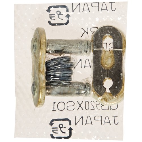 RK Racing Chain GB520XSO-CLIP-CL (520 Series) Gold RX-Ring Clip-Type Connecting Link