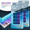 MEDca Weekly Pill Organizer, Twice-a-Day, Pack of 2