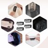 16pcs Clips for Hair Extensions 10-Teeth Wig Clips to Secure Wig No Sew,Invisible Strong Hijab Pins Chunni Clips for Woman Veil Hair Extensions Hairpieces