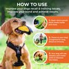Tug-E-Nuff The Clam | Compact Dog Treat Dispenser Toy with Clever Opening Mechanism | Ideal for Interactive Dog Training | Pocket-Friendly and Size 4.5 inches