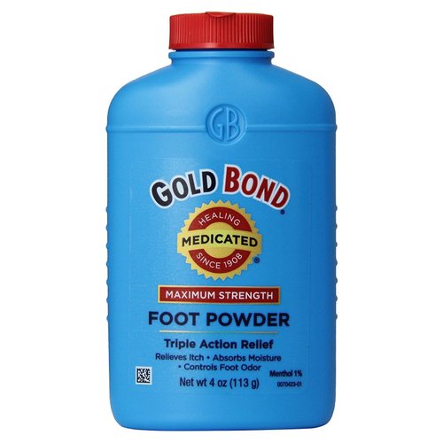 Gold Bond Foot Powder Medicated 4oz (3 Pack)