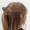 Amariver 4PCS Flower Hair Claw Clips for Women Matte Flower Hair Clips Non-slip Cute Claw Clips Flower Hair Clip for Thick Thin Hair Strong Hold Hair Claws Hair Accessories for Women Girls