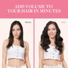GOO GOO Clip in Hair Extensions Real Human Hair, 14inch 130g 9Pcs, 2A Light Brown, Remy Human Hair Extensions Clip ins for Women, Natural Human Hair