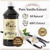 Back to Basics – All Natural - Pure Vanilla Extract – 16 oz – Mexican Vanilla – To Enhance Flavors in Cooking, Baking, and Dessert Making