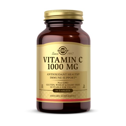 Solgar Vitamin C 1000 mg, 90 Tablets - Antioxidant &amp; Immune Support, Overall Health, Healthy Skin...