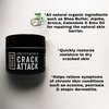 Greyfeather Crack Attack Hand Cream For Dry Cracked Hands Repair Cream For Skin Irritations Travel Size Foot Cream For Dry Cracked Heels Holiday Gift for Mother's Day Valentine's Day Christmas(4 Oz)