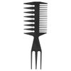 Haosie Wide Tooth Comb, Double Side Coloring Styling Comb, Plastic Hair Dye Comb, Floating Painting Comb, Marbling Combs for Salon Barbers Kids Artistic Accessory