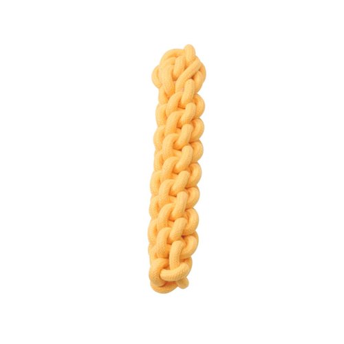 SPOT Knot-ical Tuff Stick - Braided Rope Dog Toy, Tight Weave Nautical Rope Fetch and Tug Toy, Great for Moderate Chewers, Medium Sized Dog Breeds - 10in, One Toy, Assorted Colors