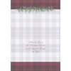 Masterpiece Studios Hollyville 16-Count Christmas Cards in Keepsake Box, 7.8" x 5.6", Plaid Merry Christmas (880600)