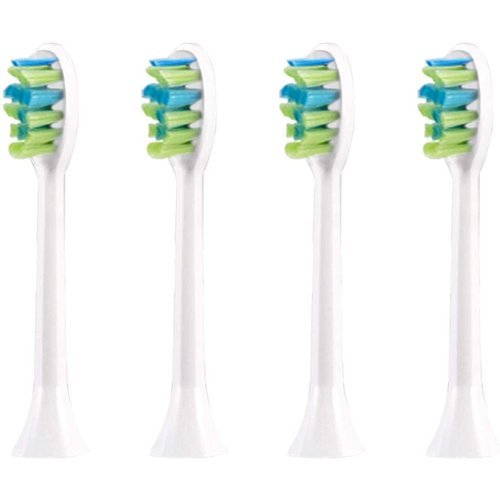 7am2m AM101/AM105 Electric Toothbrush Brush Heads x 4 for 7am2m Electric Toothbrush ONLY(White)