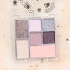 Seven Color Matte Shimmer Eyeshadow, 7 Gray Nude Champagne Gold & Purple Rose Gold Yellow Series Pressed Powder Eyeshadow, Daily Silky Makeup Eyeshadow Palette,Easy to Carry,Vegan & Cruelty-Free, 25#