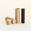 12 mL Kraft Paperboard Lip Balm/Salve/Cosmetic/Lotion Tubes (100)