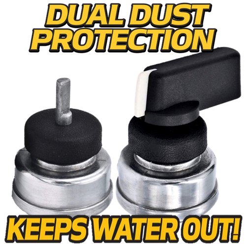 HD Switch 176606 207073 207110 fits Miller Welder Starter Ignition Switch - 4 Terminal (Please Check) 4 Position MIL207073 MIL176606 Includes Handle & Dust Grommet System