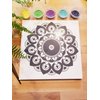 DIY Mandala paint kit meditation mandala personalized kit for Kids teen adults