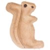 SPOT Dura-Fused Leather Squirrel Dog Toy 6.5" Long x 8" High - Pack of 3