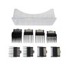 8 Sizes Hair Clipper Guards Kit Fit for BaBylissPRO Barberology FX870, FX890, FX825, and FX673 Clippers, Replacement Guards Set w/Metal Clip From 1/16-3/4 inch Snap on Comb Set