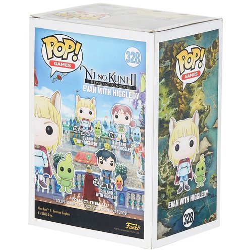 Funko POP! Games: Ni No Kuni S1 (Pop & Buddy)- Evan with Higgledies Collectible Figure