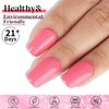 TUTUYU Pastel Coral Pink Gel Nail Polish,Macaron Coral Pink Gel Polish for Nail Art Starter or Manicure Salon, 0.51 Fl Oz - GP0022