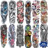 Aresvns Temporary Tattoos for men and women,Waterproof and Long Lasting Sleeve Tattoos for adults, Full Arm and Half Arm Fake Tattoos Christmas Gift