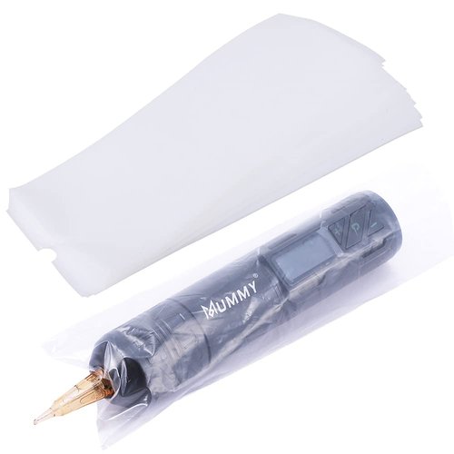 Mummy 300pcs Tattoo Pen Machine Covers Disposable Cartridge Rotary Tattoo Pen Machine Sleeves Bag Pen Type Covers Bag for Tattoo Supplies Tattoo Machine Gun Accessories