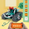 IQKidz APP/Remote Control STEM Building Kits for Kids 8-12 - 3 in 1 RC Robot Car Toys, 440 PCS Educational Science Projects, Gift Ideas for Boys Girls