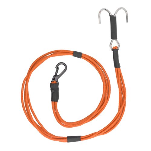 RC Crawler Force Escape Rope, Stainless Steel Hook RC Crawler Winch Strap Alloy Buckle Hook 50cm for 1/10 1/8 RC Cars