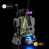 YEABRICKS LED Light for 75379 Star Wars R2-D2 Building Blocks Model (Building Set NOT Included)