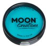 Pro Face & Body Paint Cake Pots by Moon Creations - Turquoise - Professional Water Based Face Paint Makeup for Adults, Kids - 1.26oz