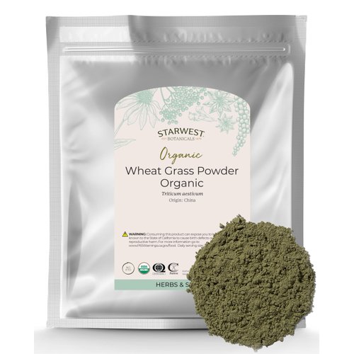 Starwest Botanicals Organic Wheatgrass Powder, 1 Pound