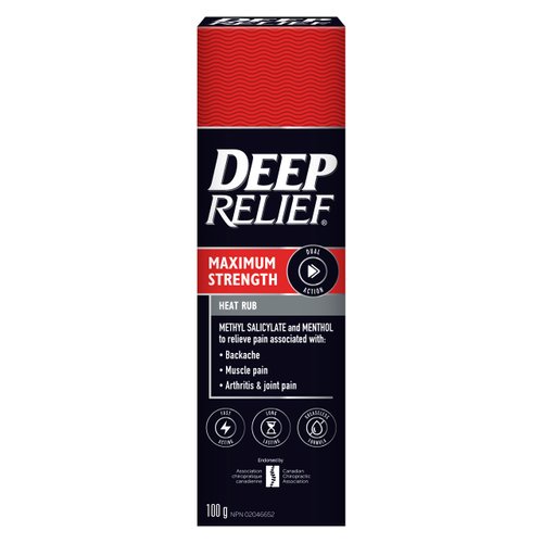 Deep Relief Heat Rub, 100gm