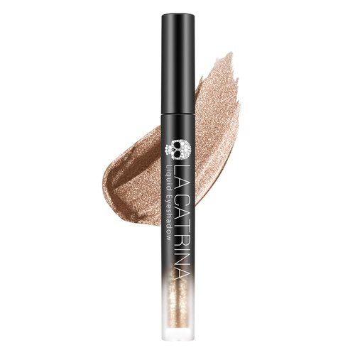 oygcee Nude Brown Taupe Liquid Eyeshadow, Shimmer Metallic Neutral Brown Eyeshadow Makeup, High-Impact Multi-Dimensional Finish,Quick-Drying, No Transfer, No Fading, Long-Lasting 24 Hours, #3