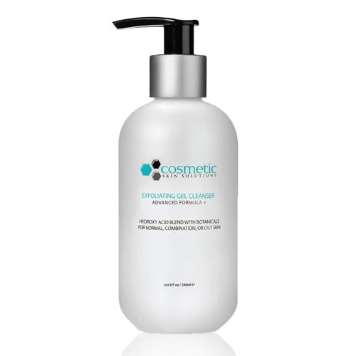 Cosmetic Skin Solutions Exfoliating Gel Cleanser with AHAs and Bontanicals (8 oz)