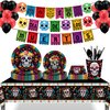 116 Ps Mexican Party Supplies 16 Guests Mexican Party Decorations Including Mexican Fiesta Party Paper Plates Dinner Plates Napkins Cups Set for Cinco De Mayo Mexican Party Decoration