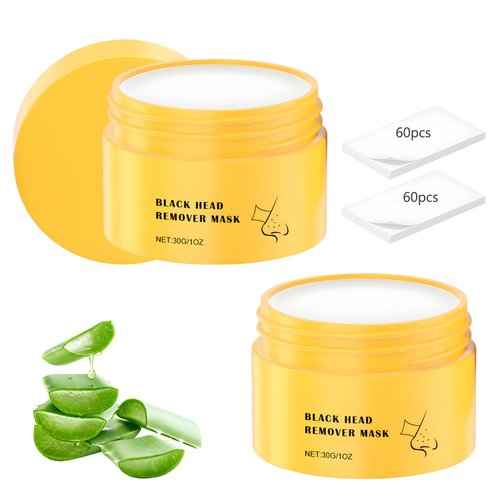 YOUSHEME Luelle - Luelle Pore Strips,Luelle Deep Cleansing Pore Strips,Nose Plants Blackhead Remover with 100 PCS Strips, Blackhead Remover Peel off Mask from Face & Nose (2pcs)