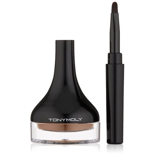 TONYMOLY Back Gel Eyeliner, 02 Brown , 0.14 Ounce (Pack of 1)